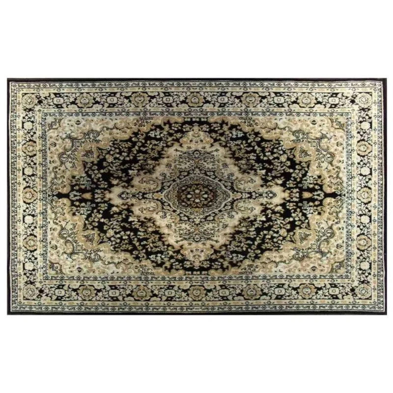 Capacho Marbela Veludo Ablah Bege 48x90 cm Rayza