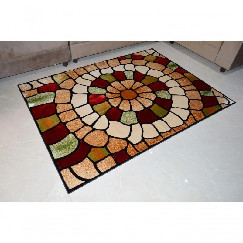Tapete Veludo 1.00m X 1.50m Marbella Moderno Catedral Rayza
