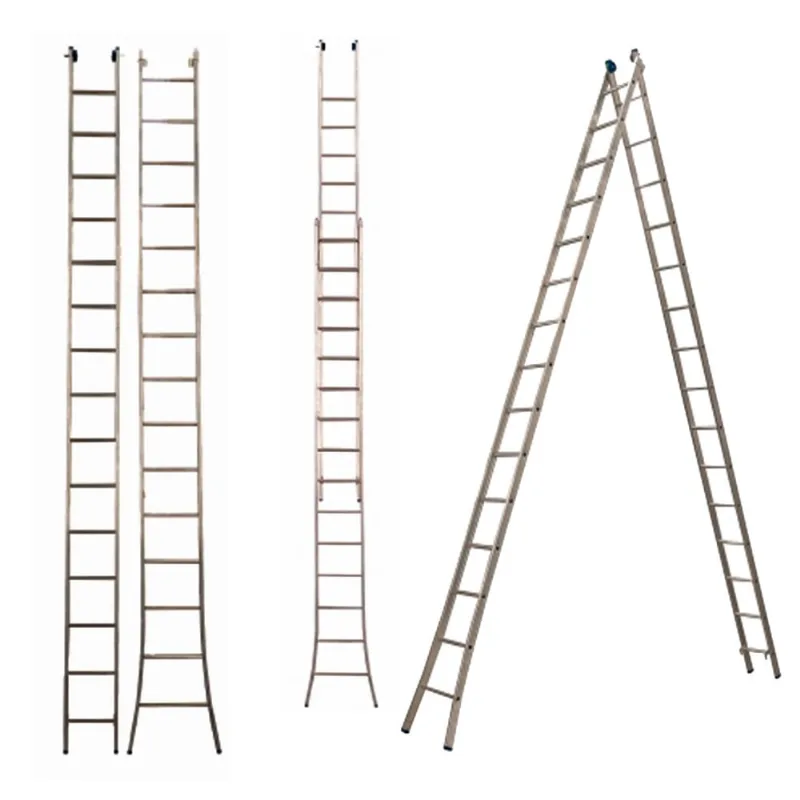 Escada Alumínio 3 Em 1 Extensiva 2 X 15 - 30 Degraus Alumasa