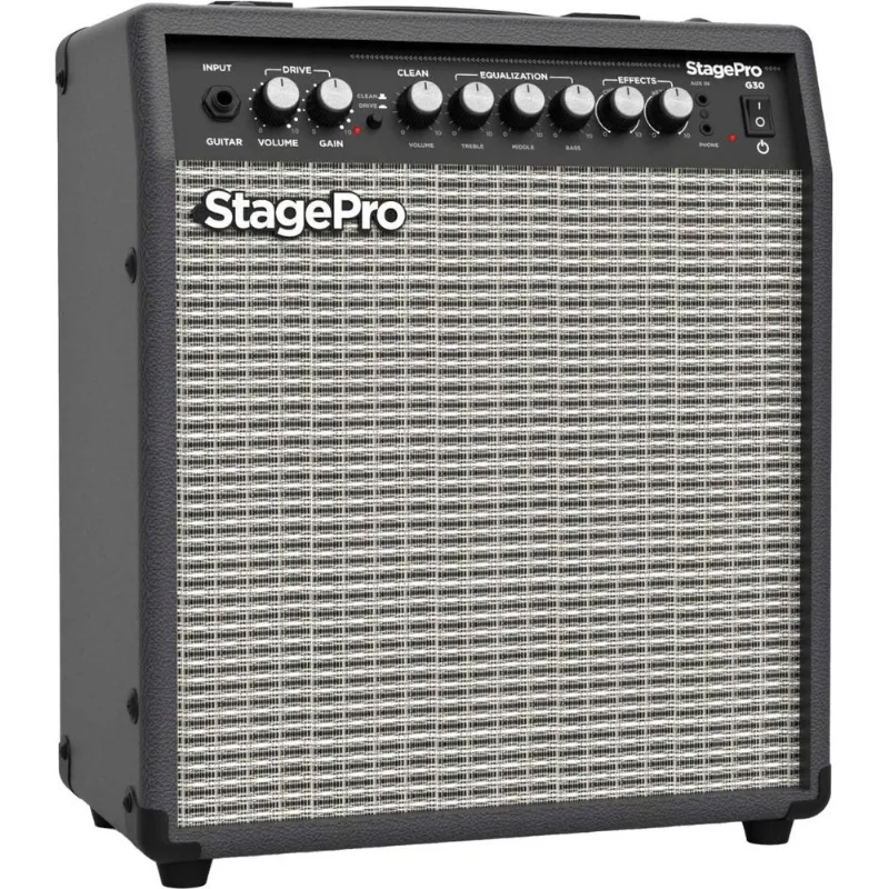 Amplificador StagePro G30 Para Guitarra 30 Watts