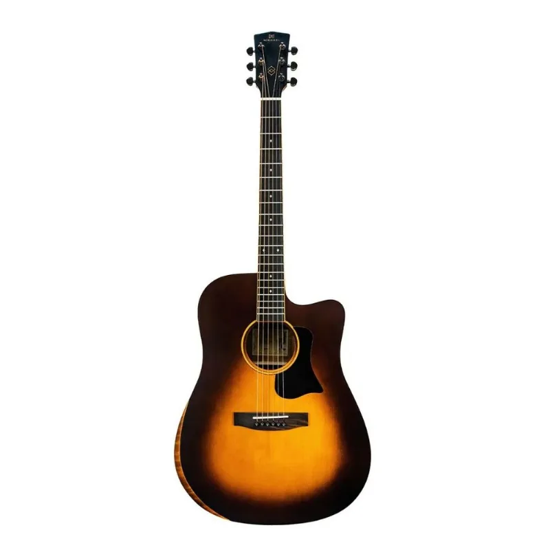 Violão Michael Elétrico De Aço VME730 Elegance Cor Vintage Sunburst