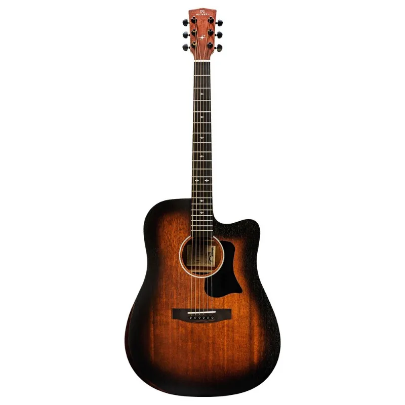 Violão Michael Elétrico De Aço VME630 Enigma Cor Tobacco