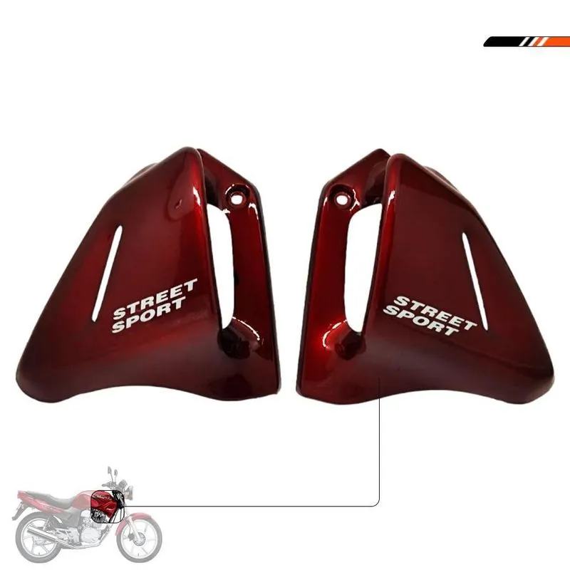 Par Aba Tanque Entrada Ar Cbx Strada200 2000 A 2002 Vermelho