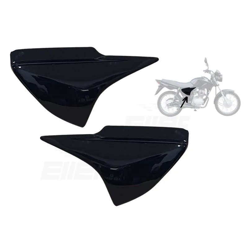 Tampa Lateral Cg150 Titan 2004 A 2008 Preto