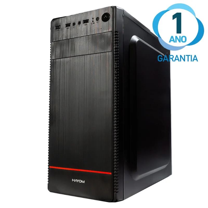 Gabinete Atx Micro Atx 7 Slots pci 2 Baias hdd ssd USB Frontal GB1702 Garantia de 1 Ano