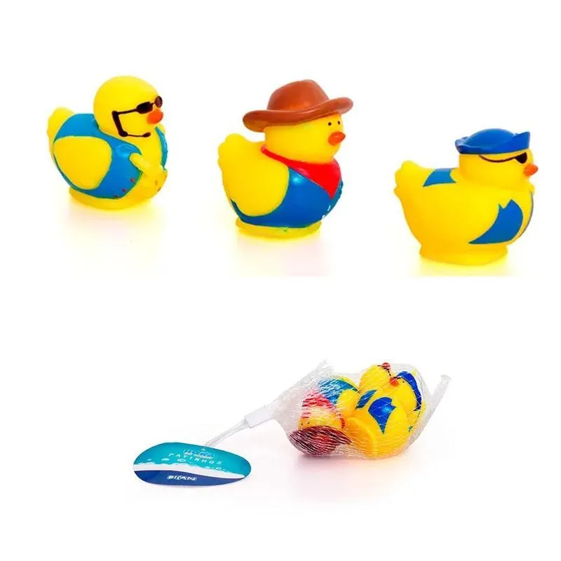 Brinquedo De Banho Patinhos Boys 3und Dican