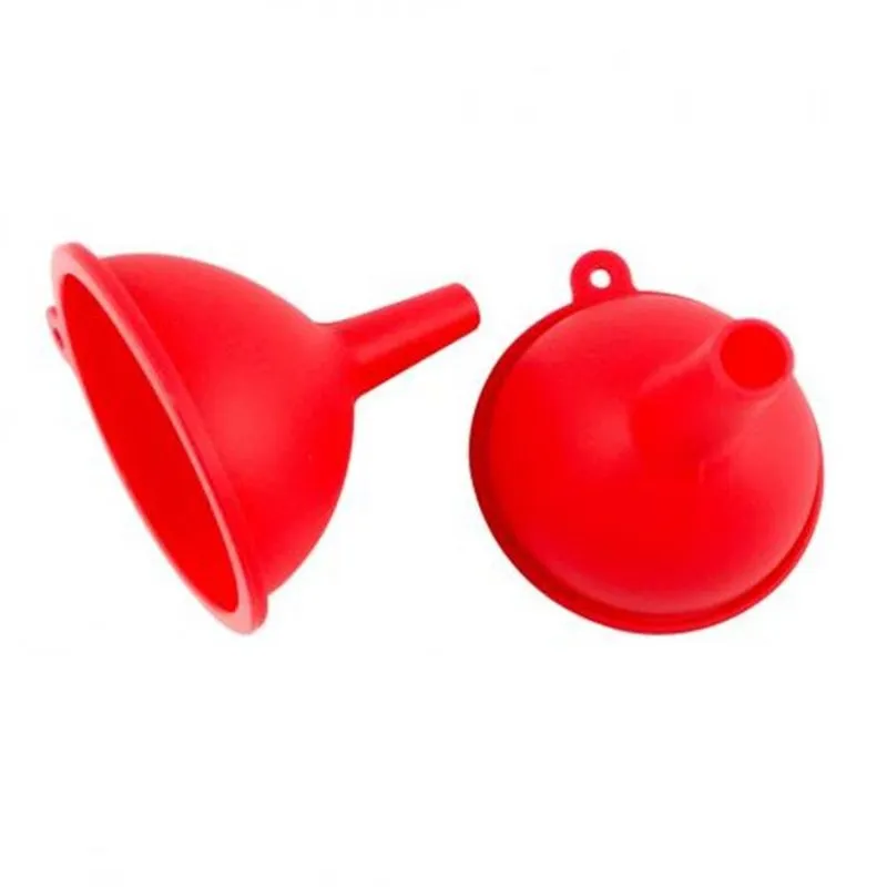 Funil Em Silicone Vermelho - Kenya