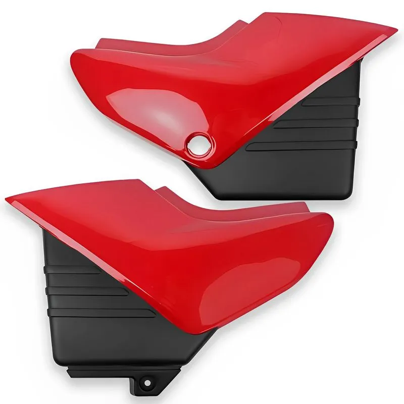Tampa Lateral YBR 125 2002 Vermelho - Pro Tork