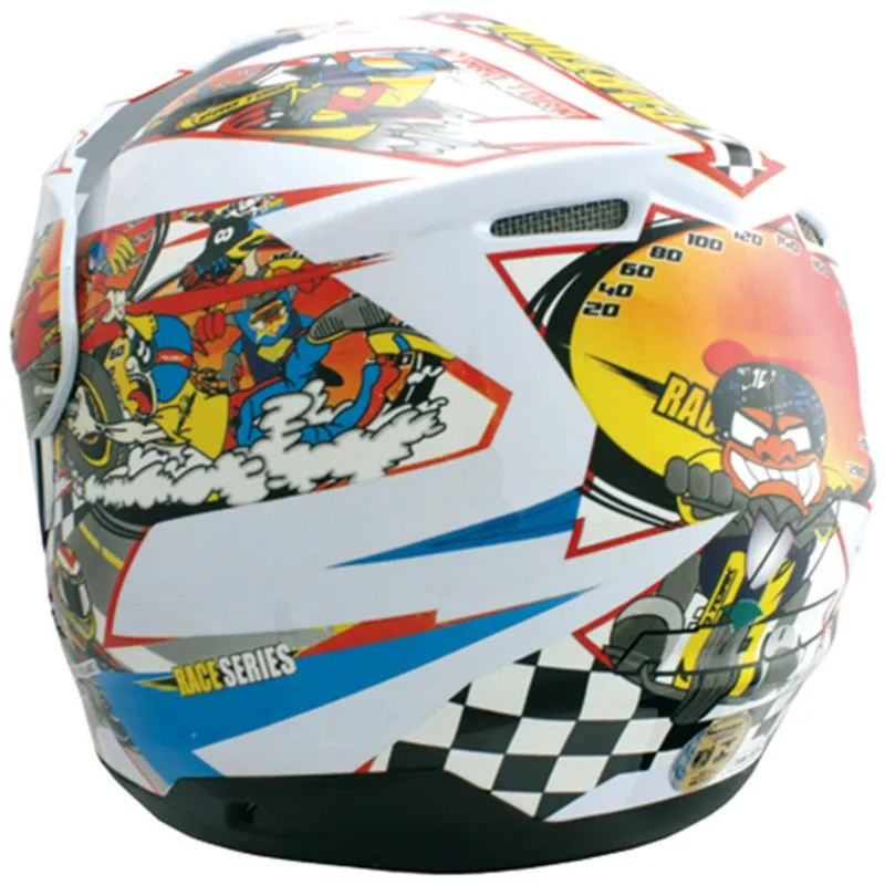 Capacete Th1 Vision Cartoon Race Pro Tork 56
