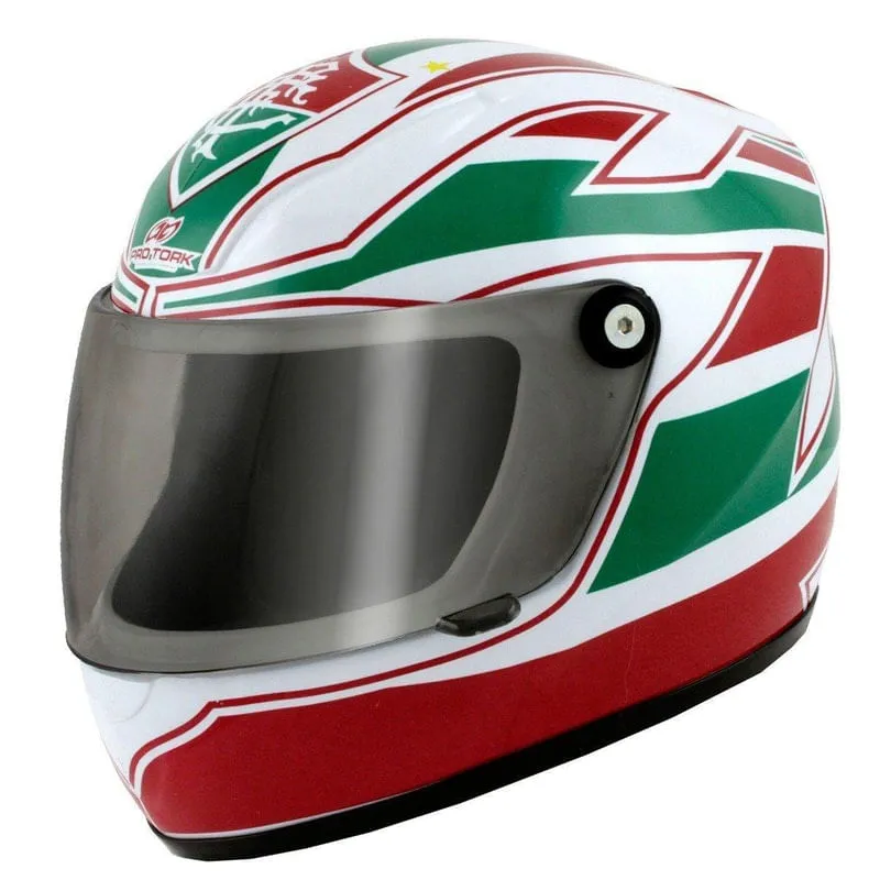 Mini Capacete Fluminense Verde - Vermelho
