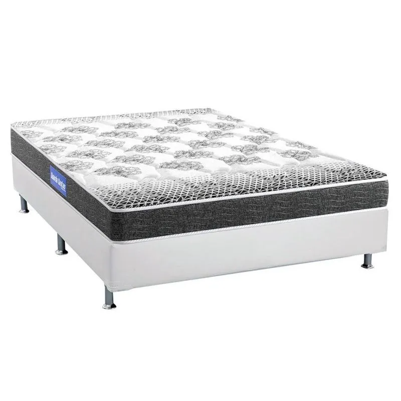 Conjunto Box-ColchãoProbel D20 G C + Cama Casal 138