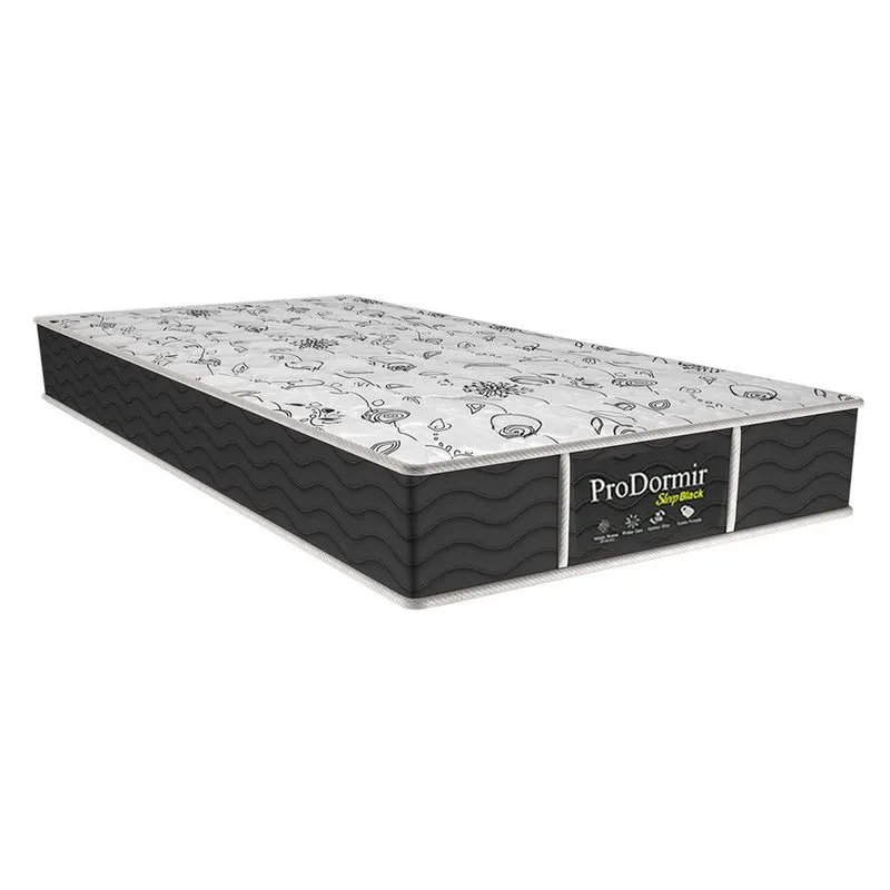 Colchão Probel Molas Prolastic Sleep Black Solteiro 78x188