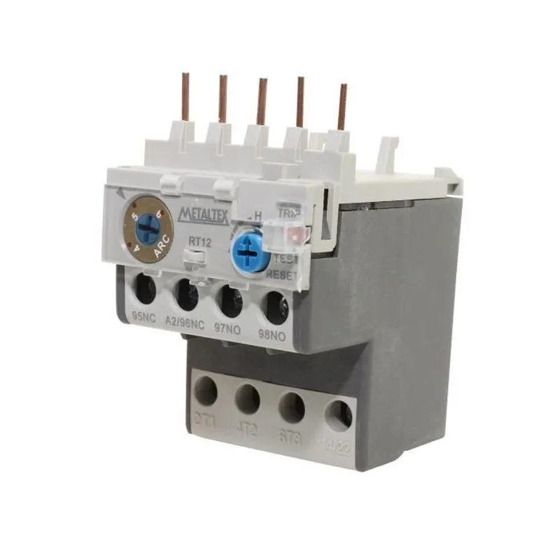 Relé Térmico Metaltex Ctm6-16 Ctm6-16/4-6a - Função De Teste