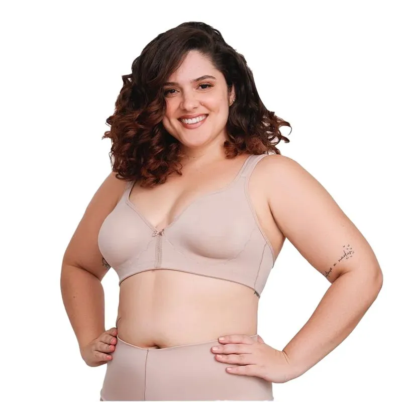 Sutiã de Alta Sustentação com Busto e Alça Reforçados Vi Lingerie