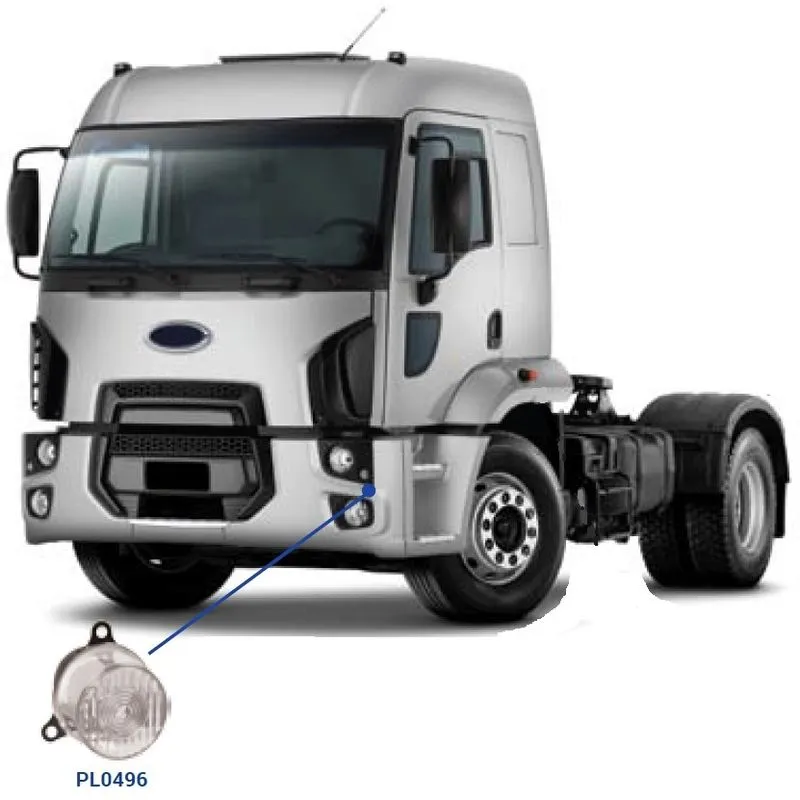 PL04960022 LANTERNA DIANTEIRA CRISTAL FORD CARGO 1317 1517 1717 1722 1932 2422 2428 2012 Em Diante F