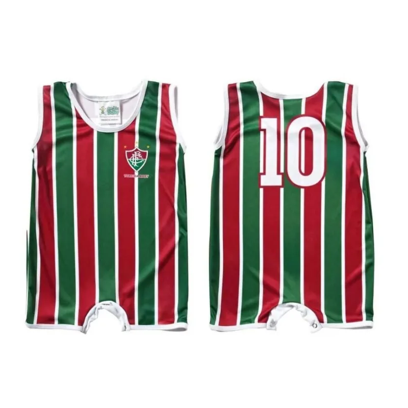 Macacão Bebê Fluminense Regata - Torcida Baby G