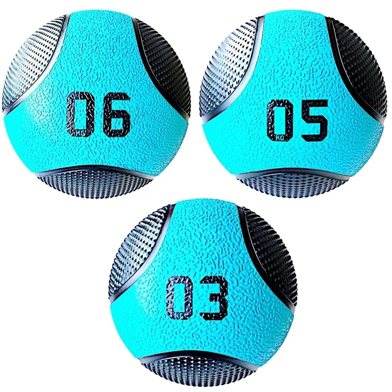 Kit Bolas de Peso Medicine Ball 3 Kg, 5 Kg e 8 Kg Liveup PRO LP8110