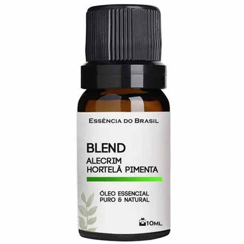 Blend De Óleo Essencial - Alecrim &amp; Hortelã Pimenta 10ml