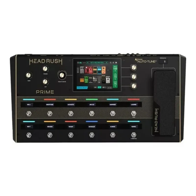 Pedaleira Multiefeitos Headrush Prime para Guitarra com Tela Touch 7