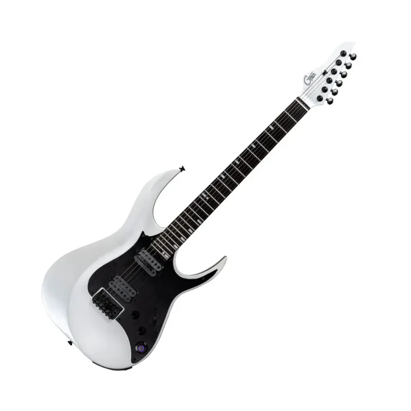 Guitarra Inteligente Mooer GTRS Modern M800 Efeitos Integrados Bluetooth Looper 80s Captadores HMT-1N HMT-1B White
