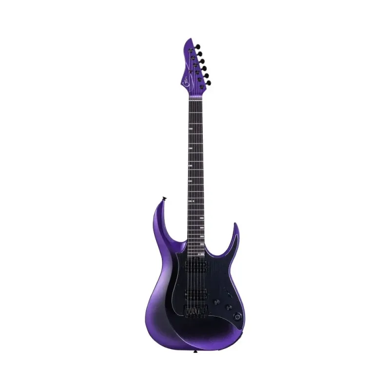 Guitarra Inteligente Mooer GTRS M800C com Efeitos Integrados Bluetooth Bateria Recarreg�vel Captadores HH Dark Purple