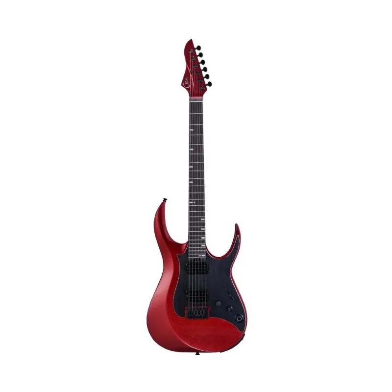 Guitarra Inteligente Mooer GTRS M800C com Efeitos Integrados Bluetooth Bateria Recarreg�vel Captadores HH Metallic Red