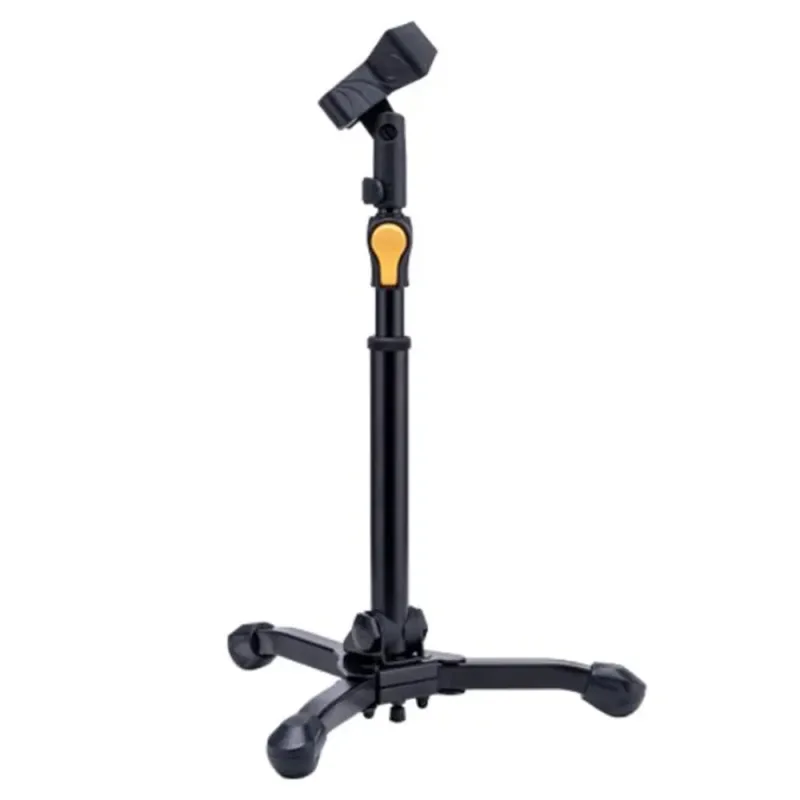 Suporte De Microfone Hercules MS300BPLUS Tipo Boom Baixo Altura Ajust�vel Sistema EZ Grip Telesc�pico Estrutura Refor�ada