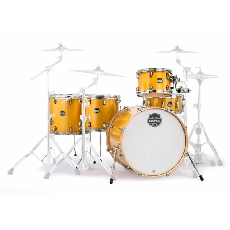 Bateria Mapex Mars Birch Sunflower Sparkle Shell Pack 22