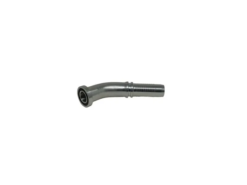 Terminal para Mangueira Hidráulica GTOP-GBR Flange Curva 45° COD61-1.1/2X1/2, Kit com 10 Unidades