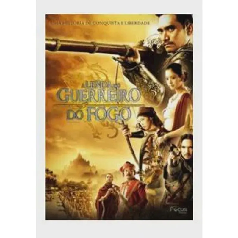 A lenda do guerreiro de fogo dvd original lacrado