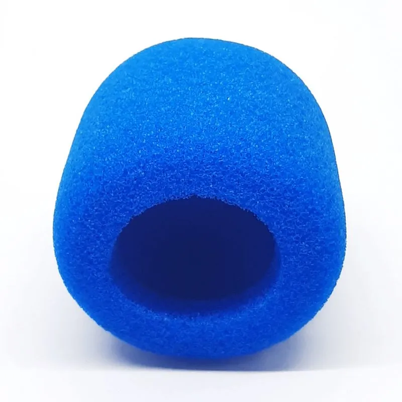 Espuma Microfone Sm58 70x62x33mm (Unidade) Azul