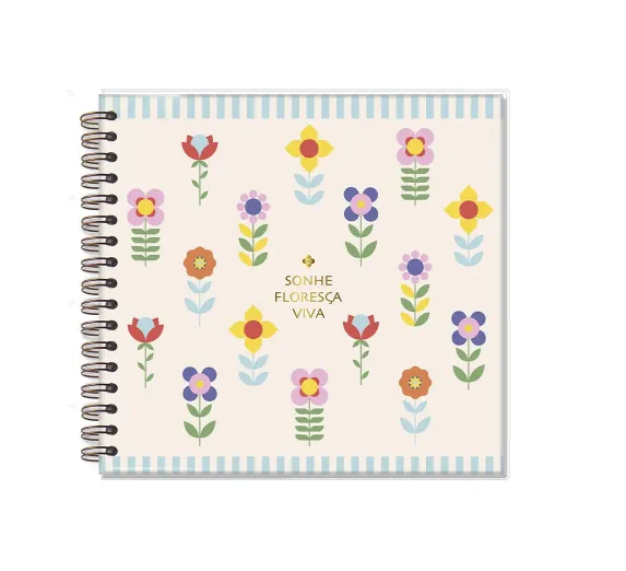 ALBUM G FLORAL GRAFICO - Manaia Presentes