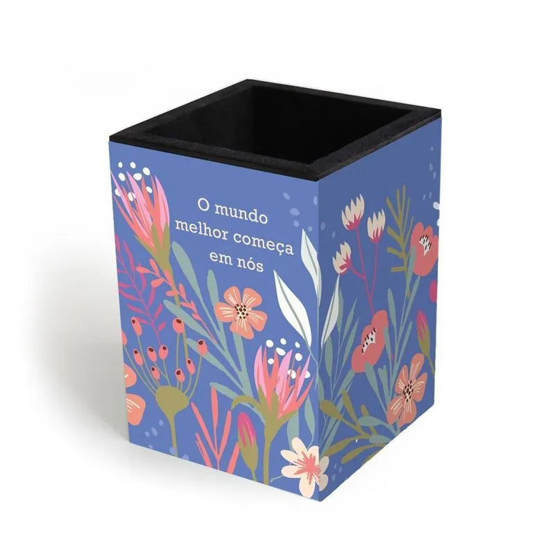 Porta-lápis - Fina Ideia - Primavera