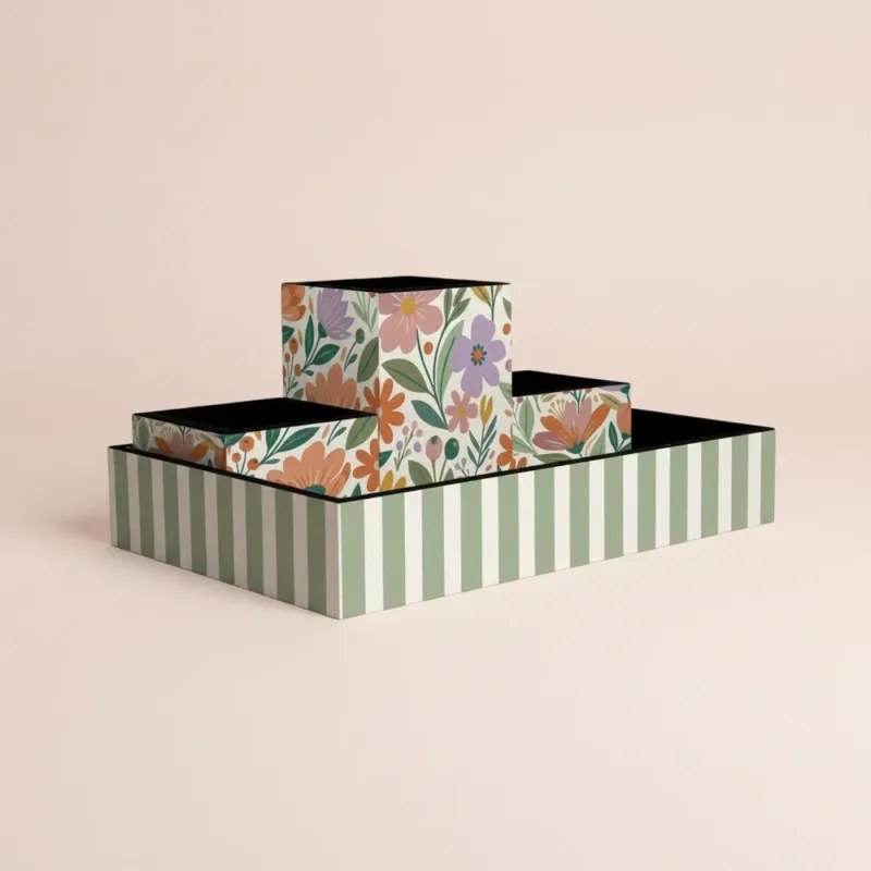 Organizador de Mesa Botânica Verde - Fina Ideia