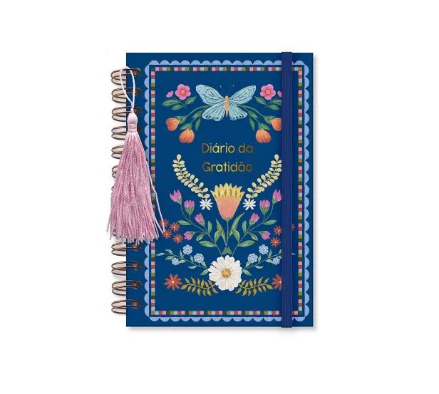 DIARIO DA GRATIDÃO JARDIM SECRETO - Manaia Presentes