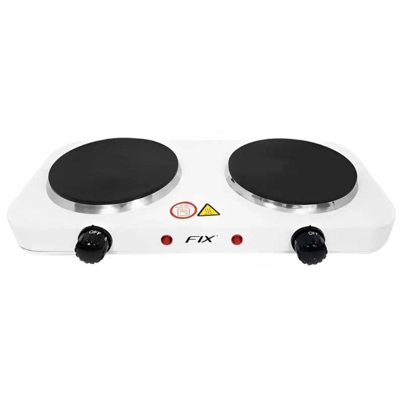 Fogão Cooktop Elétrica Duas Bocas Chapa Portatil 110V/220V
