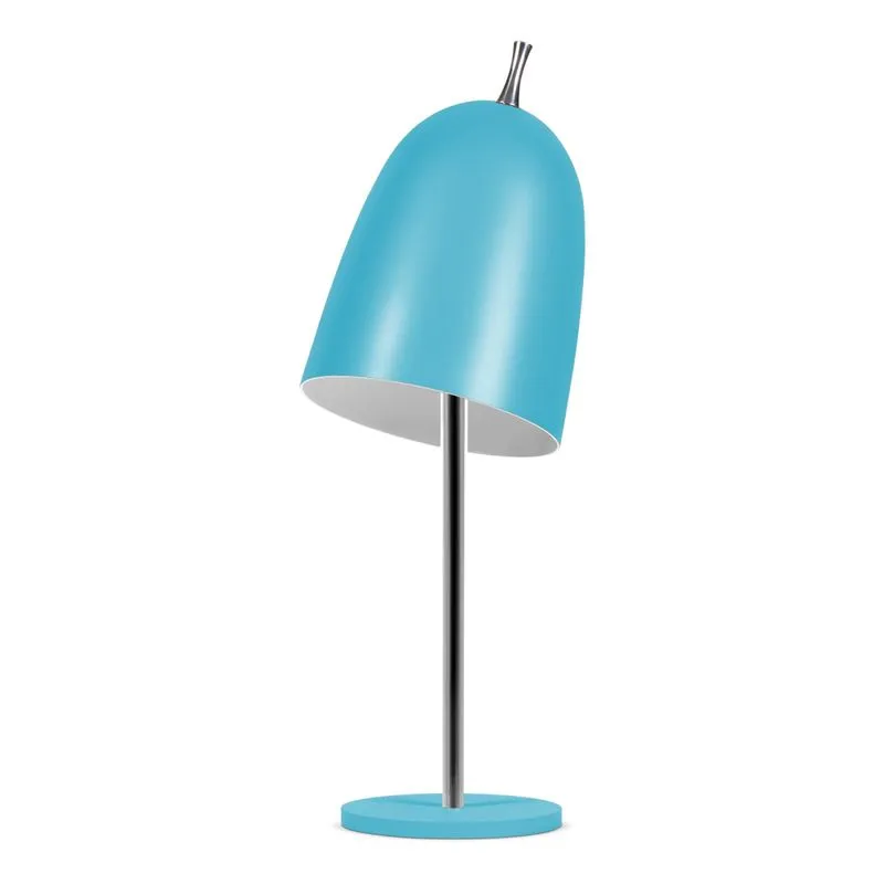Abajur de Mesa 7735 Azul Direcionável 1 Lâmpada Bivolt