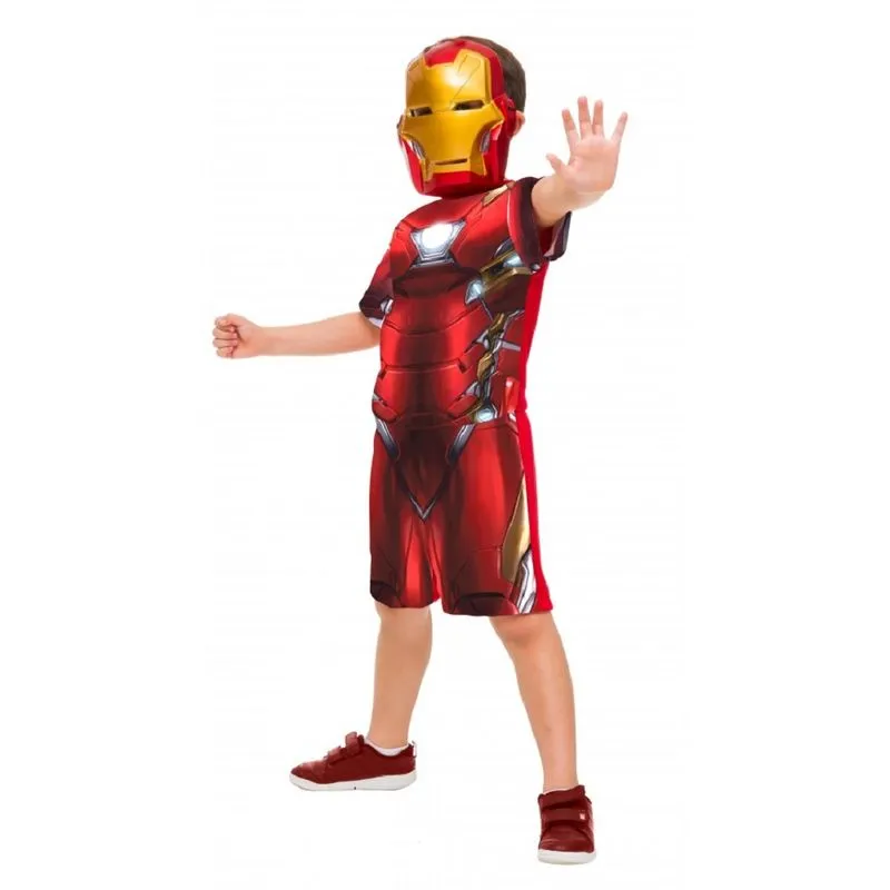 Fantasia Vingadores - Homem de Ferro Guerra Civil Curta M