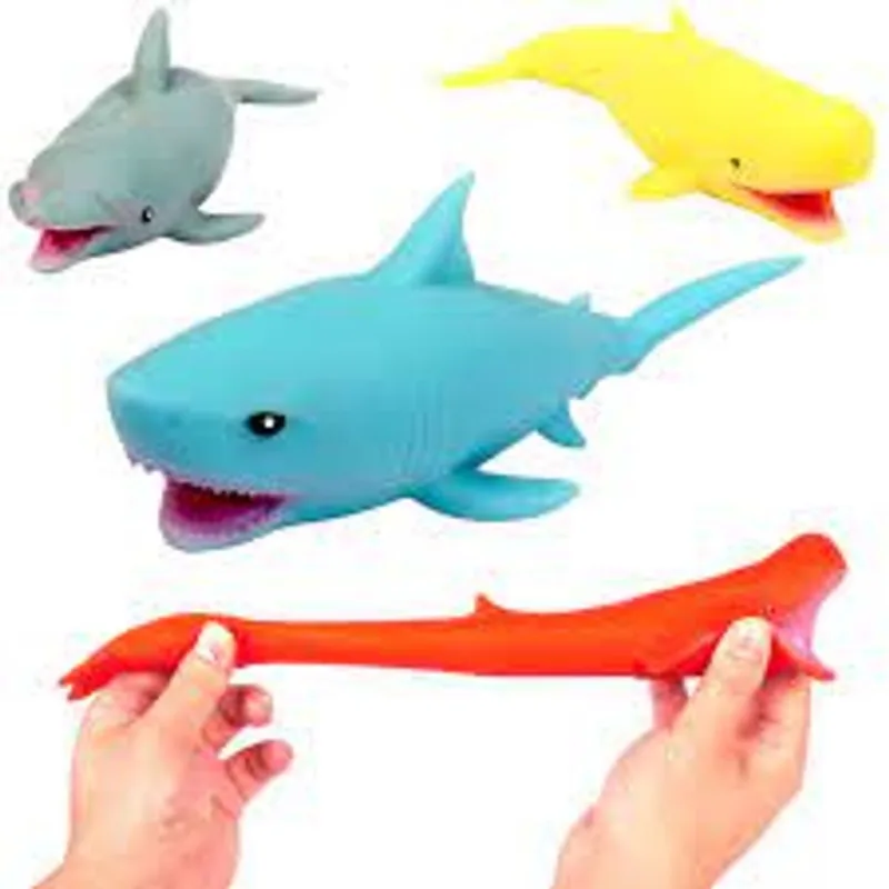 Animais Marinhos Estica Divertido - Dm Toys