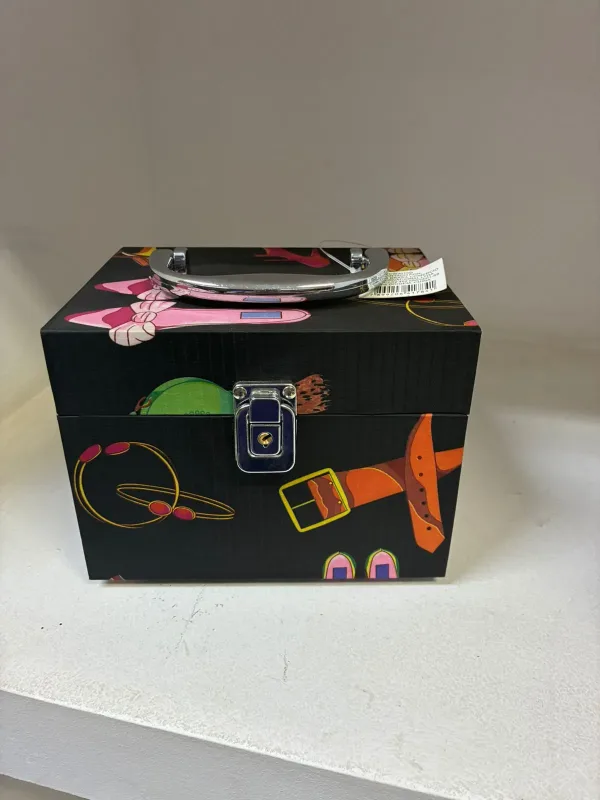 Estojo de Viagem Retro Caboodles 18x13x13 com cadeado
