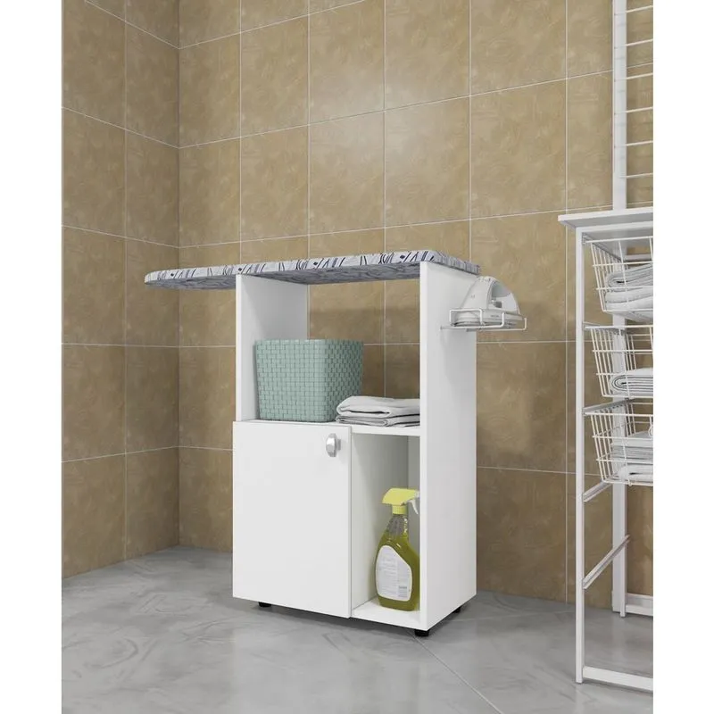 Multiuso tabua de passar melinda 68 cm branca