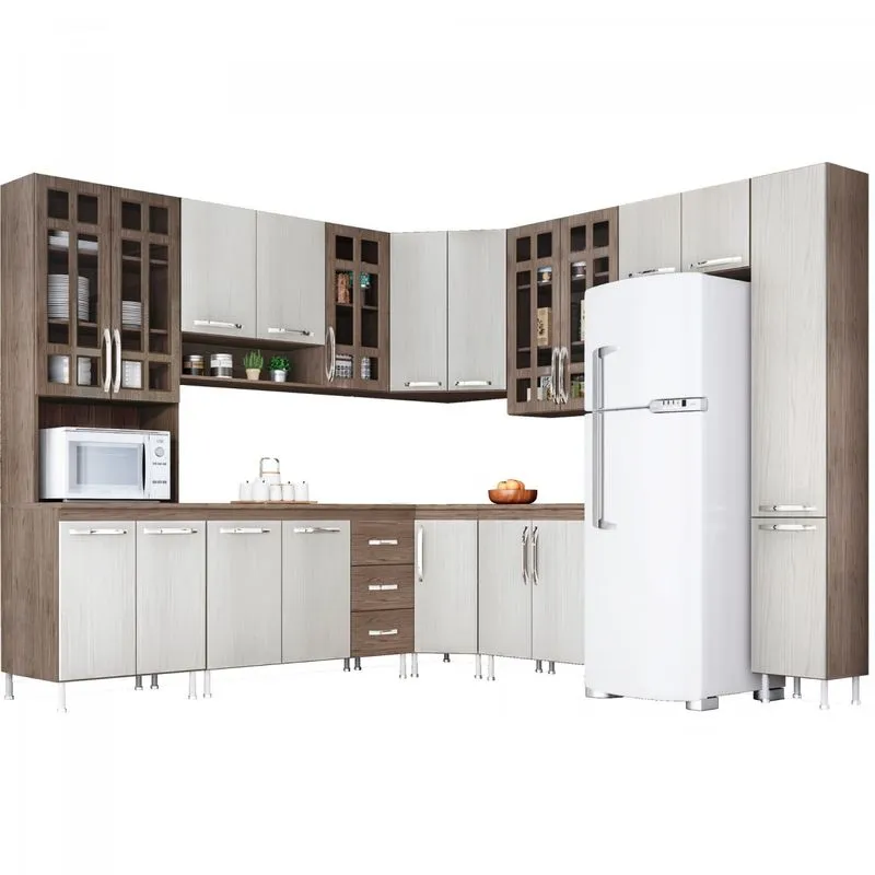 Cozinha Completa 9 Peças Louise Siena Móveis