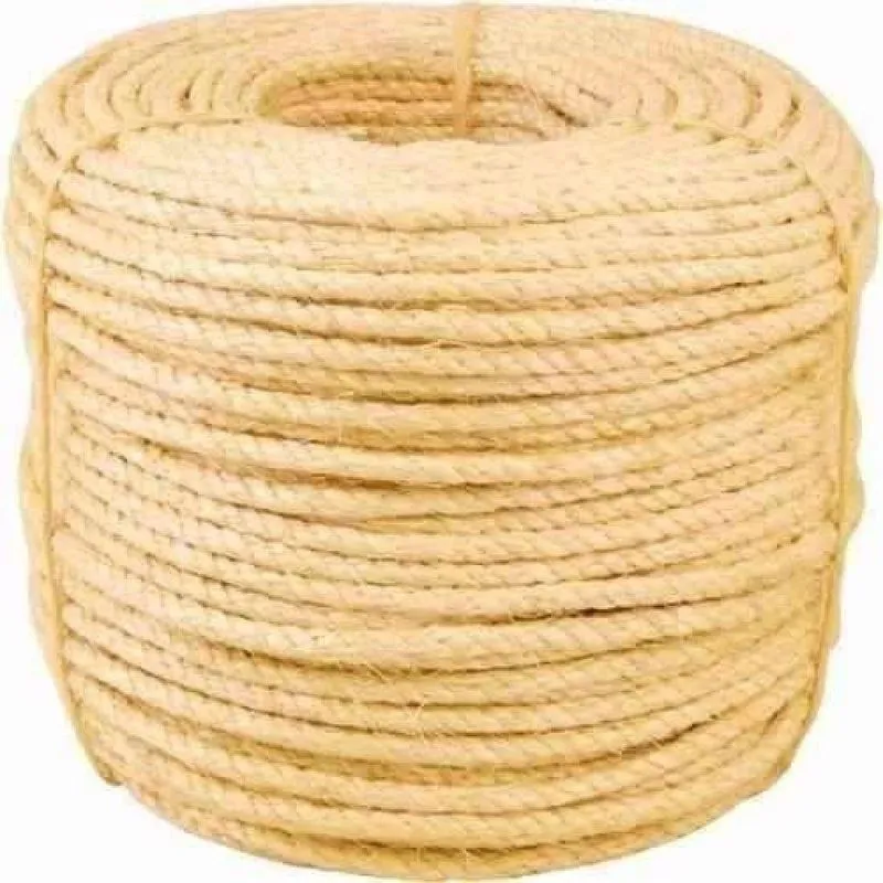 Corda Sisal Rolo 10mm X 70 Metros