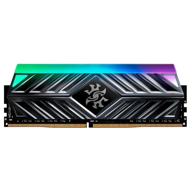 Memória Ram Adata Xpg Spectrix D41 Ddr4 8gb 3200mhz Rgb - Preto (ax4u32008g16a-st41)