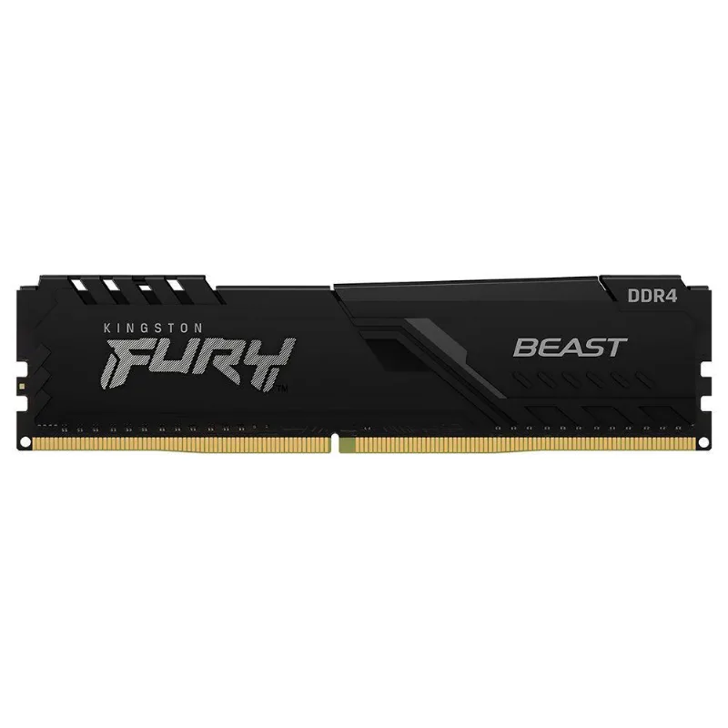 Memória Ram Kingston Fury Beast Ddr4 16gb 3200mhz - Preto (kf432c16bb/16)