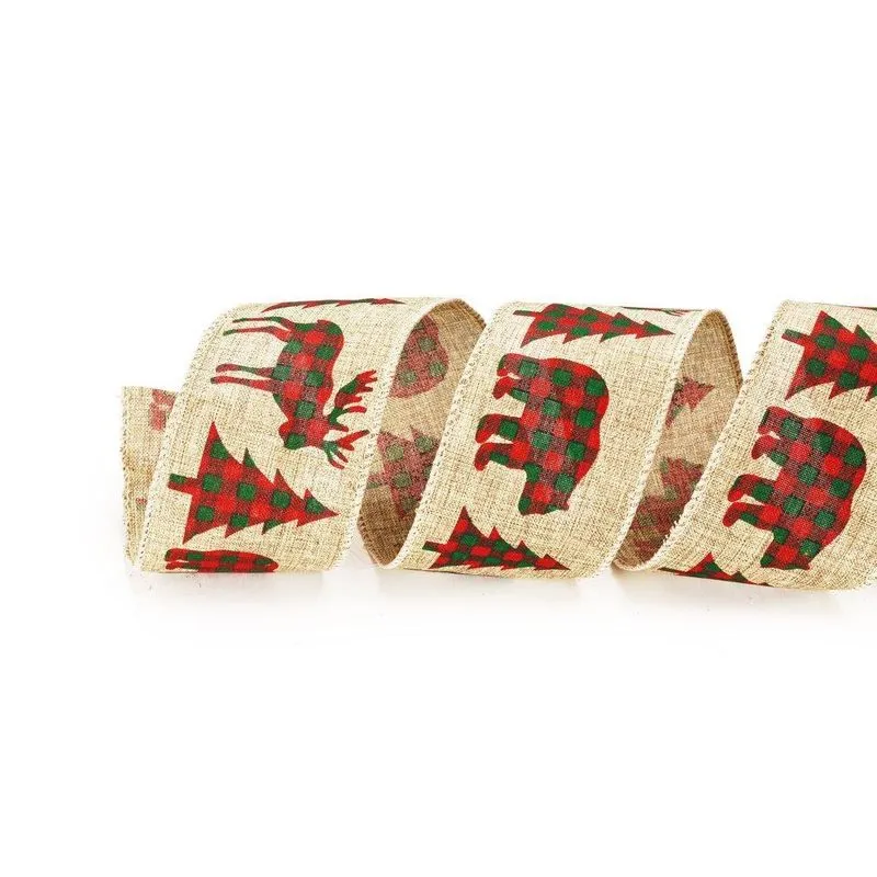 Fita Beg/vrm/pre 6,3cm Natal Cromus