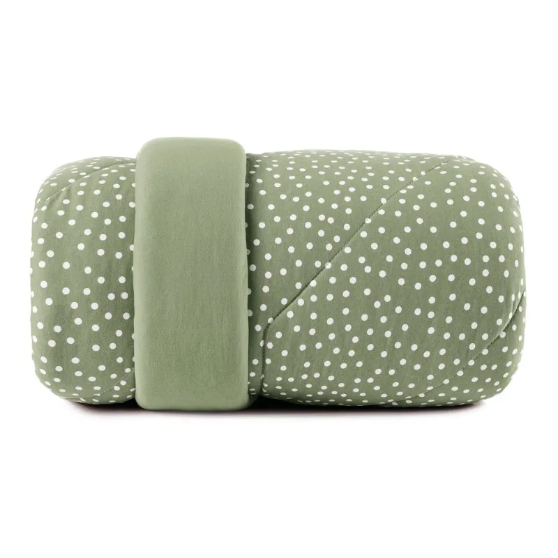 Edredom Queen Altenburg Malha Fio Penteado Bits Verde