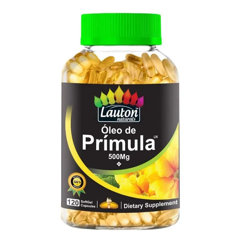 Óleo De Prímula 500mg 120 Caps - Lauton Nutrition