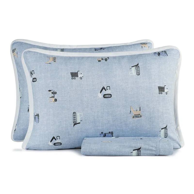 Jogo de Cama Casal 3 Peças Altenburg Mundo Kids Mini Obra