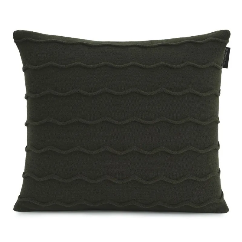 Almofada Tricô 45cm x 45cm Altenburg Serenité Verde Bosque
